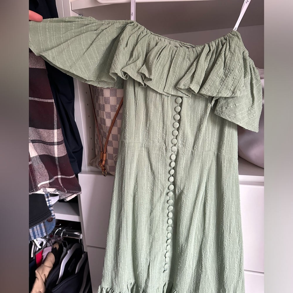 Sage Mini Dress - Picture 2 of 6